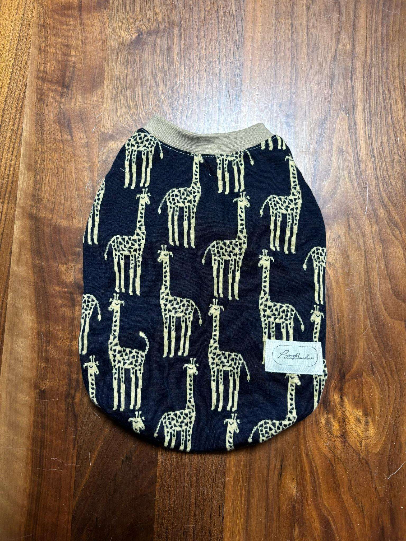 犬服　キリンジャージータンク　 ◎Mサイズ◎  ハンドメイド | 2枚目