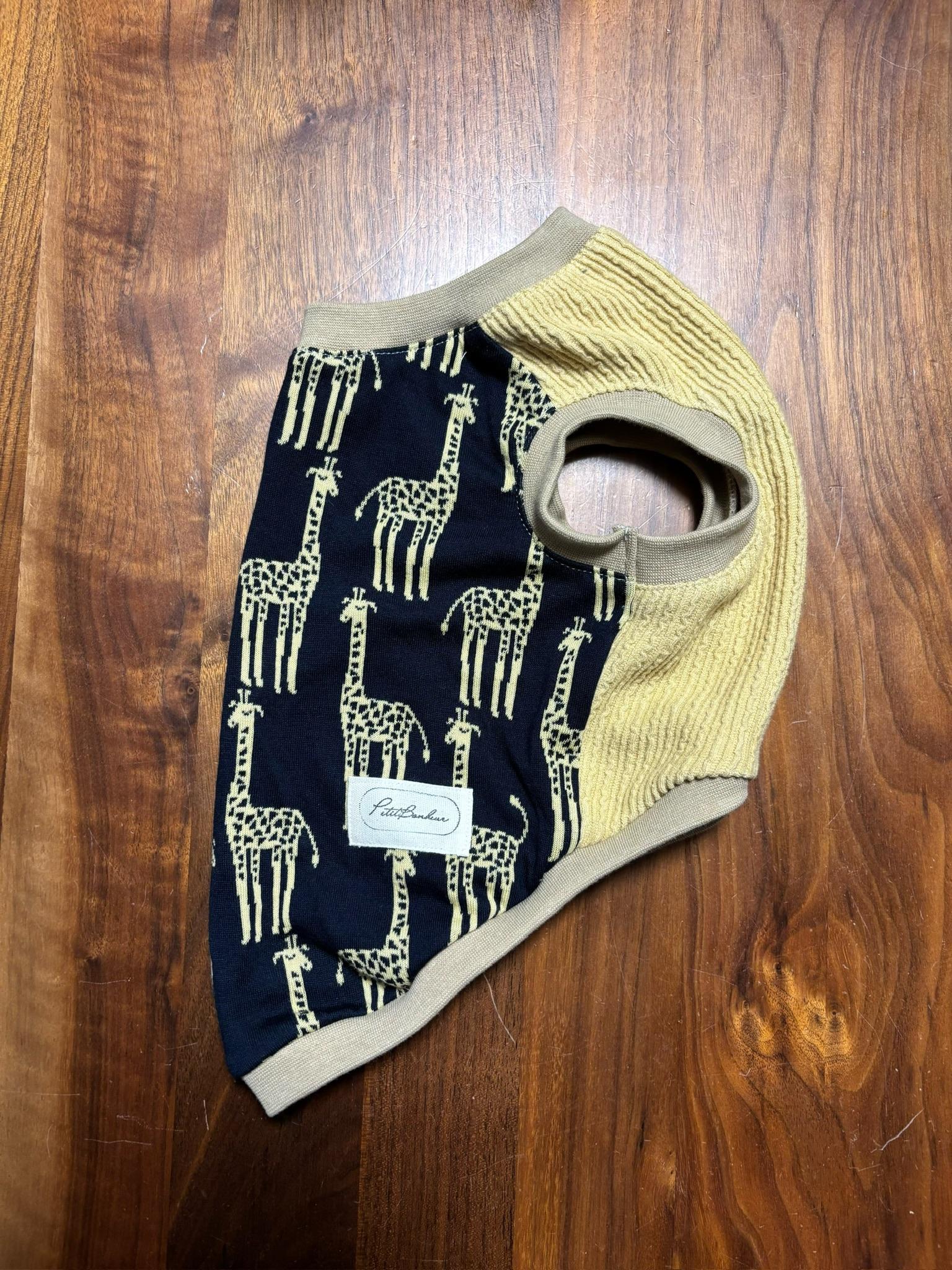 犬服　キリンジャージータンク　 ◎Mサイズ◎  ハンドメイド | 4枚目