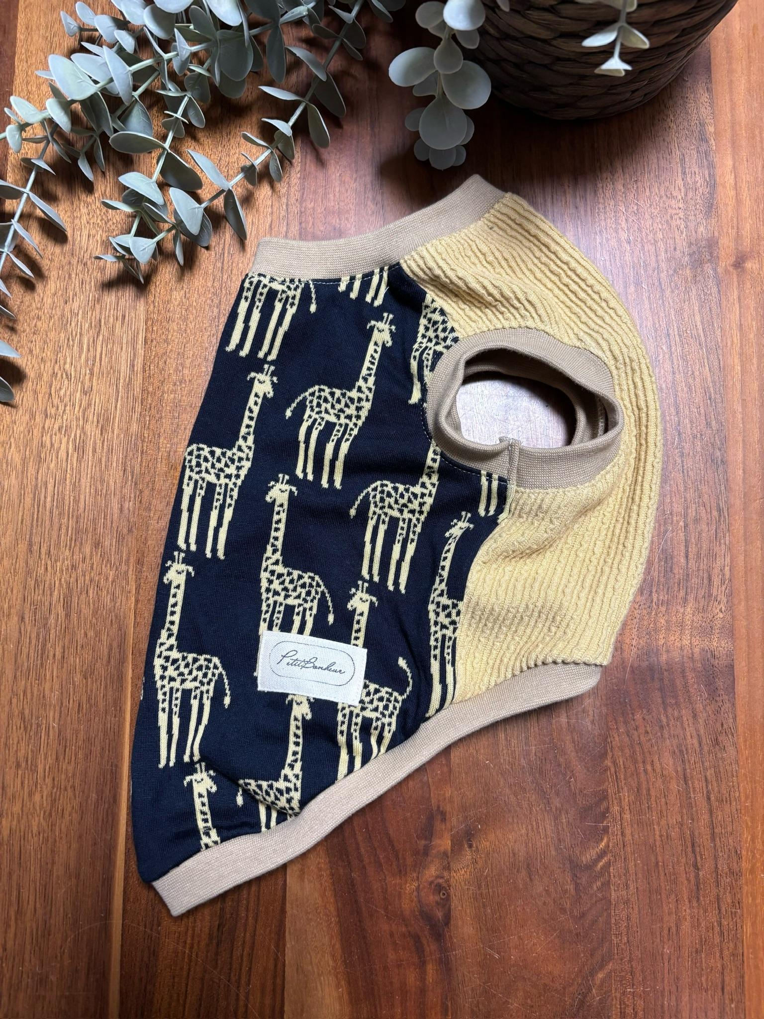 犬服　キリンジャージータンク　 ◎Mサイズ◎  ハンドメイド | 5枚目