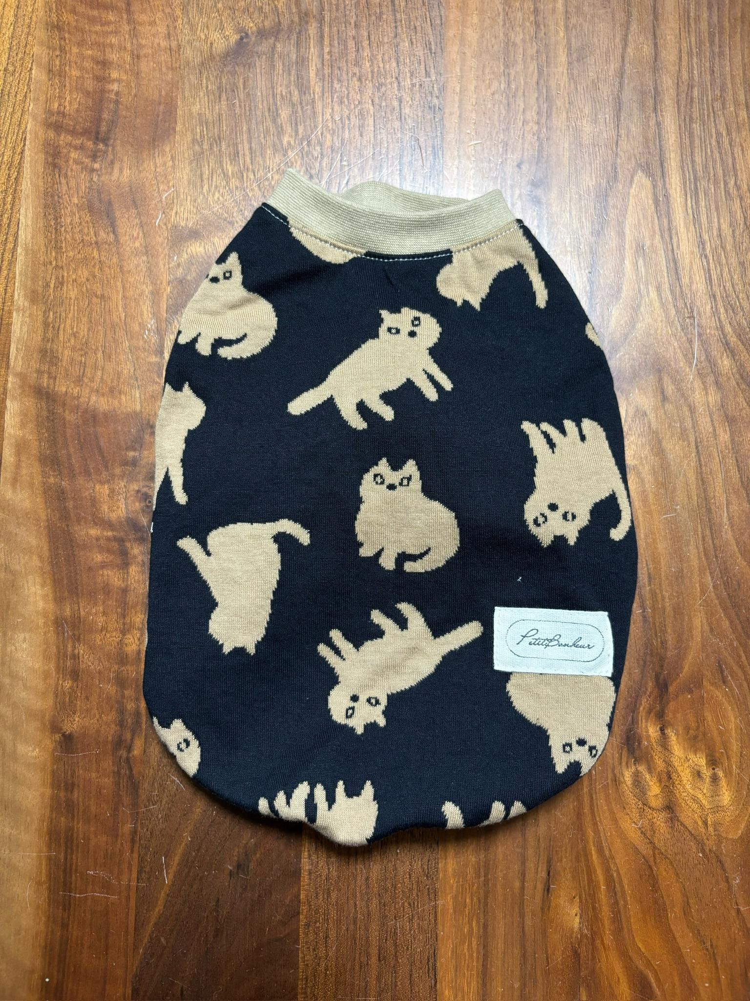 犬服　ネコジャージータンク　 ◎Mサイズ◎  ハンドメイド | 2枚目