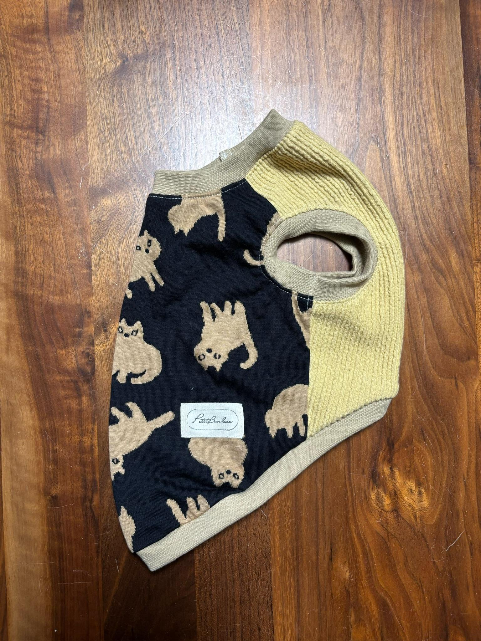 犬服　ネコジャージータンク　 ◎Mサイズ◎  ハンドメイド | 4枚目