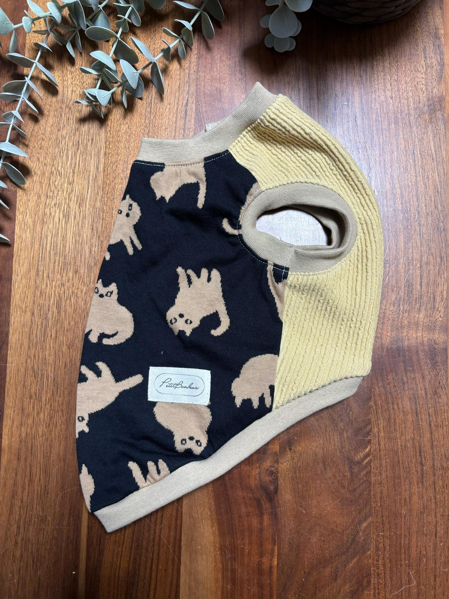 犬服　ネコジャージータンク　 ◎Mサイズ◎  ハンドメイド | 5枚目