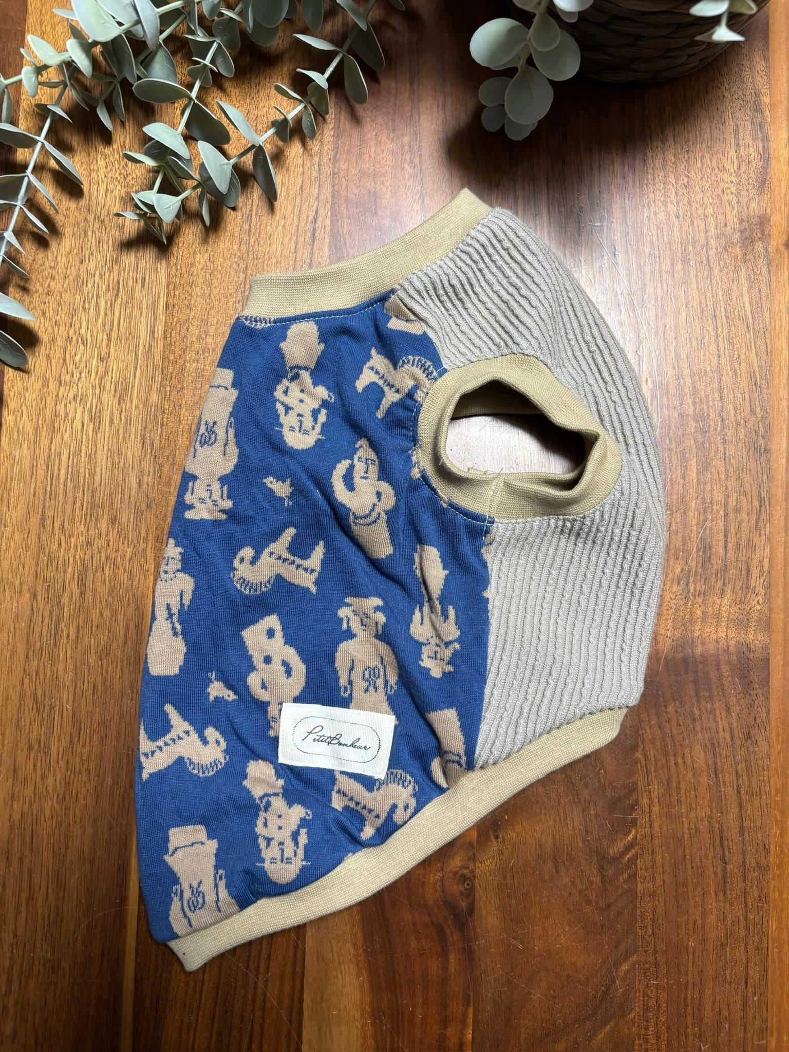 犬服　はにわジャージータンク　 ◎Mサイズ◎  ハンドメイド | 5枚目