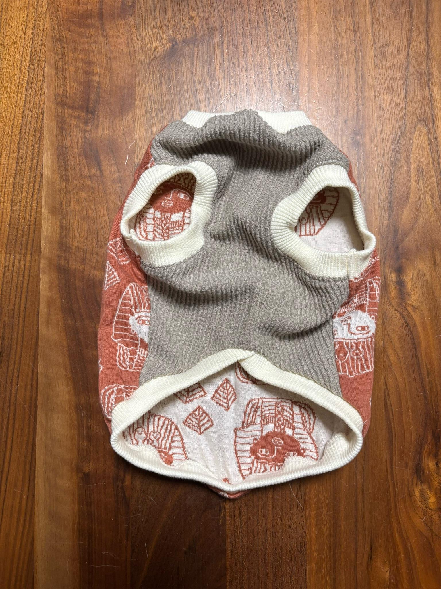 犬服　ツタンカーメンジャージータンク　 ◎Mサイズ◎  ハンドメイド | 3枚目