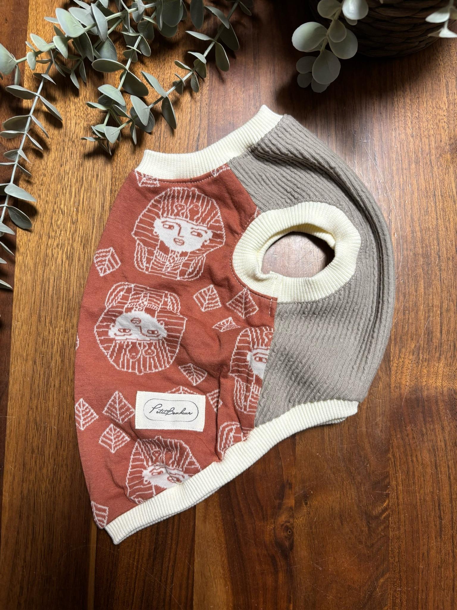 犬服　ツタンカーメンジャージータンク　 ◎Mサイズ◎  ハンドメイド | 5枚目