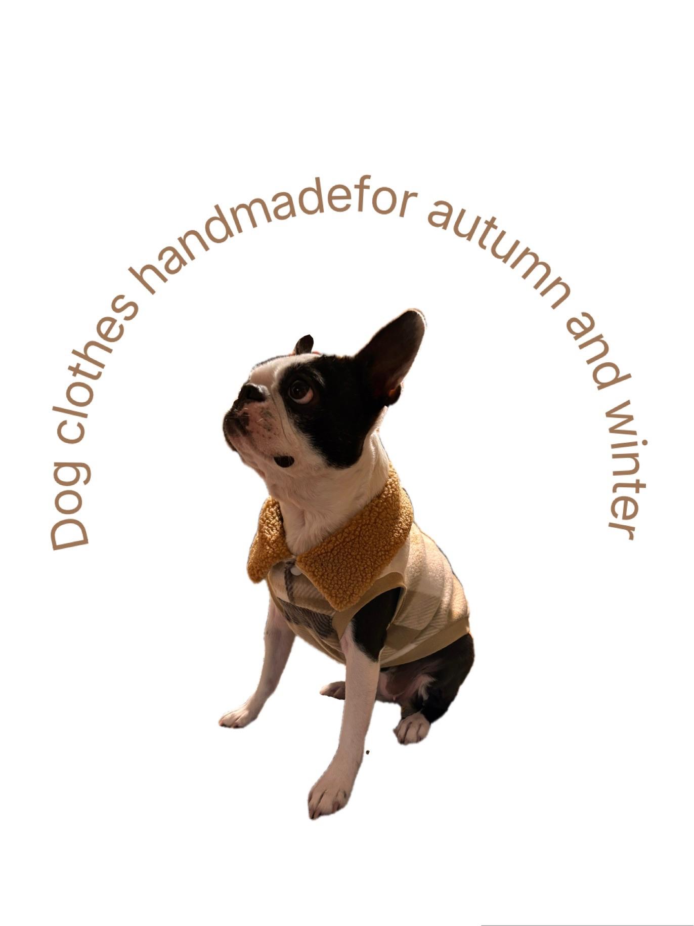 犬服　アルパカmuff　⭐︎ノバチェック⭐︎　◎フレブルSサイズ◎ ハンドメイド