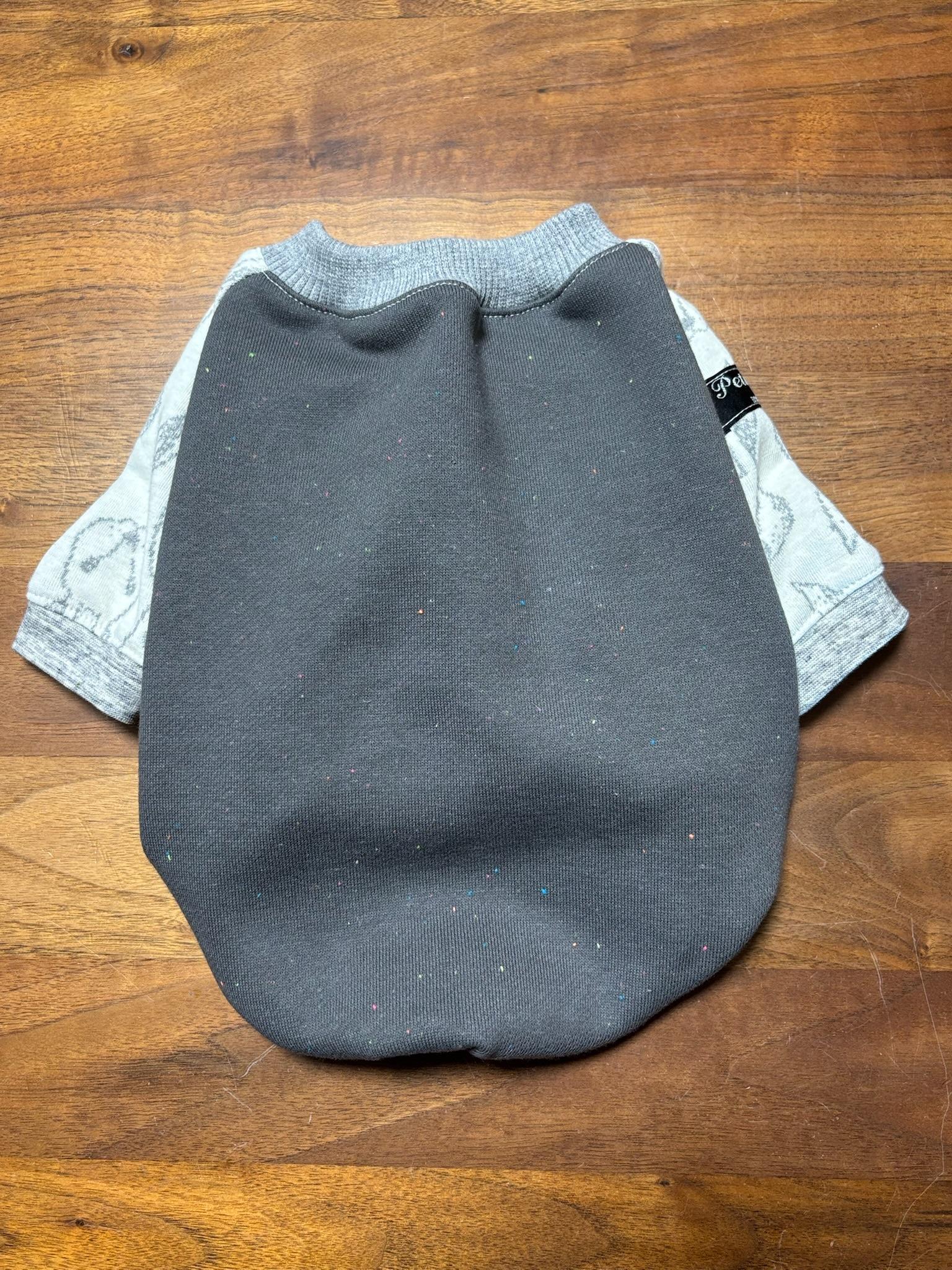 犬服　maffonラグランスリーブ　⭐︎カラーネップ×うさぎ⭐︎　　◎フレブルSサイズ◎ ハンドメイド | 3枚目